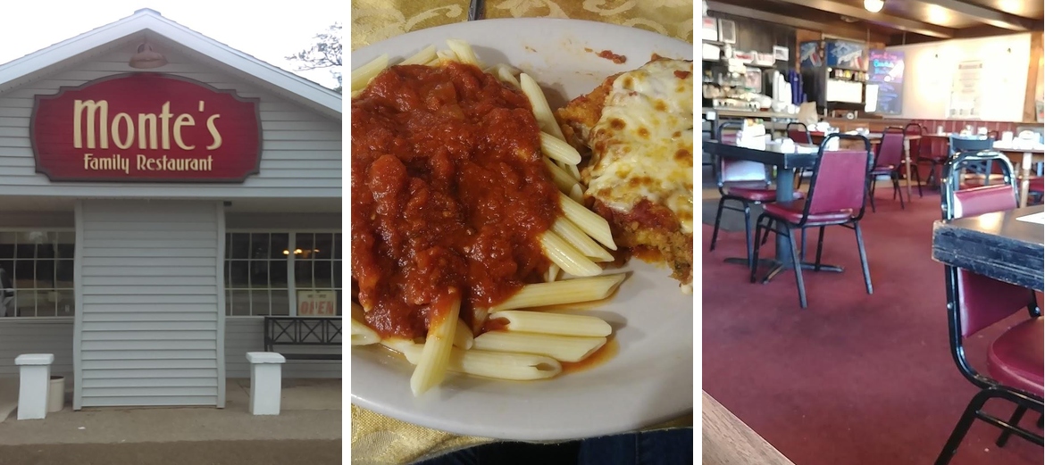 Monte's Family Restaurant Menu