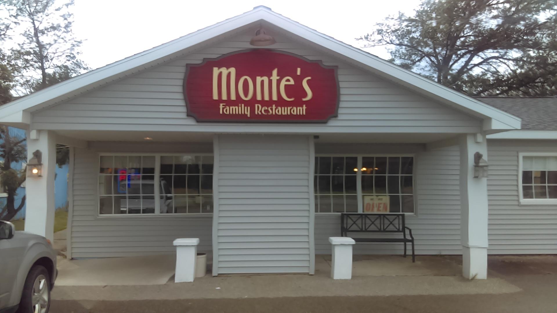 Monte's Family Restaurant Menu